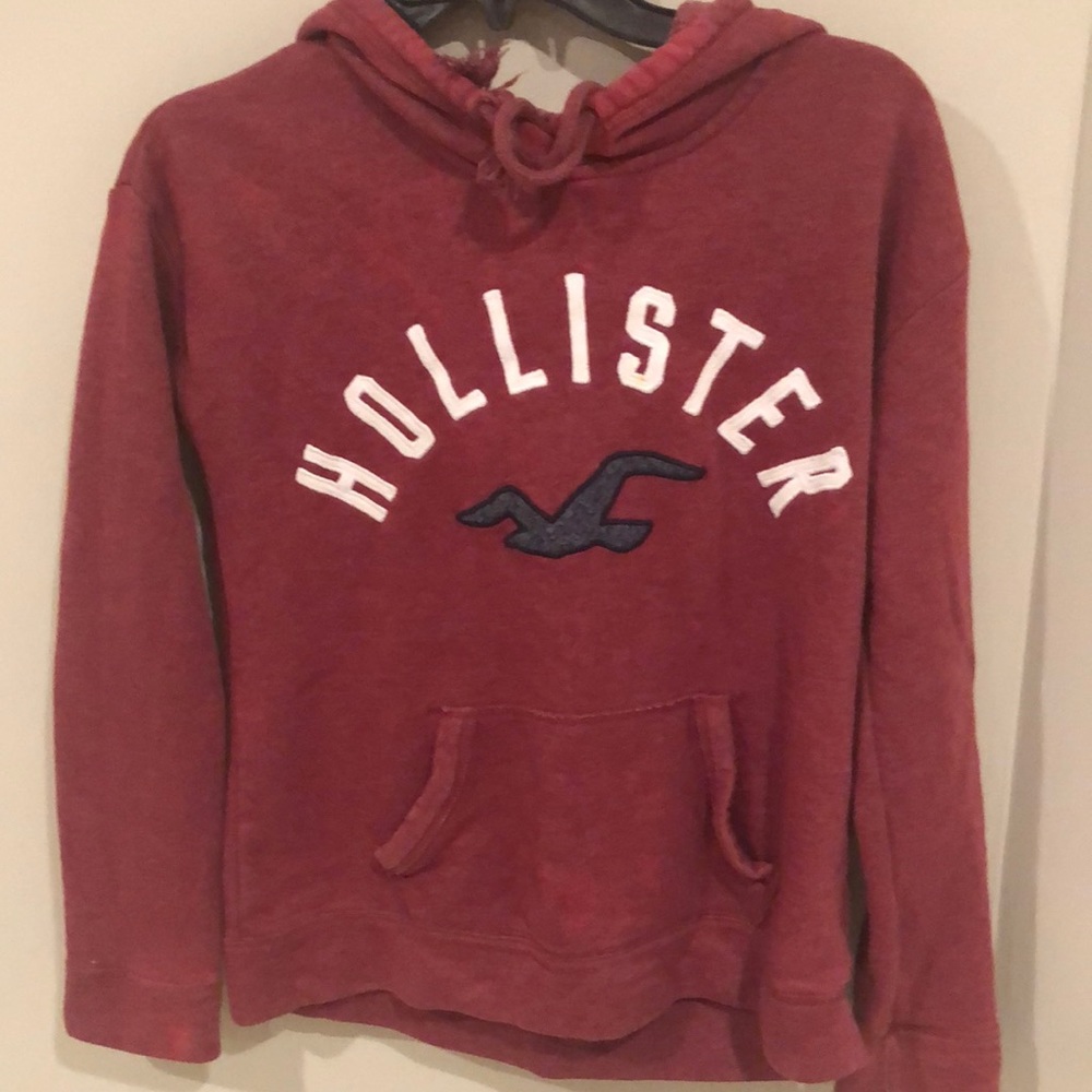 Hollister Maroon Hoodie S